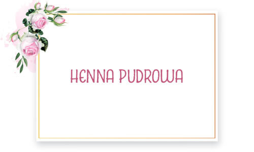 Henna pudrowa